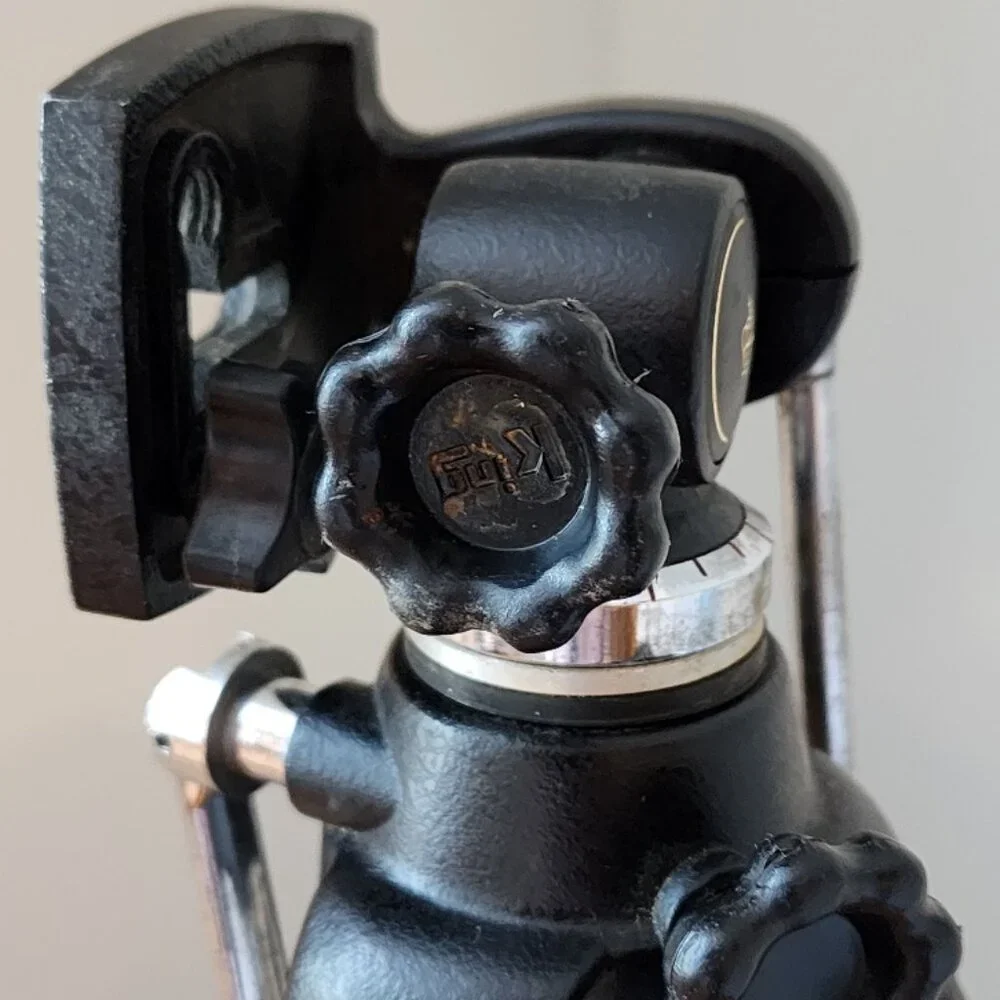 Vintage KING Tripod - Mid-Century Japanese Craftsmanship with Crown Logo